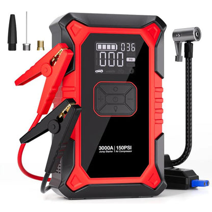 Smart Inflator™ - 7 in 1 Portable Car Jump Starter